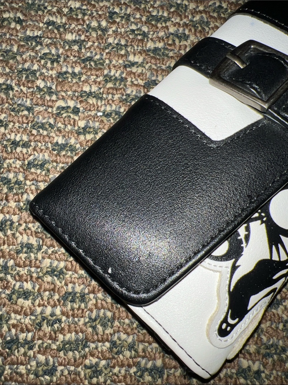 Disney Black and White Floral Buckle Wallet - Picture 6 of 6